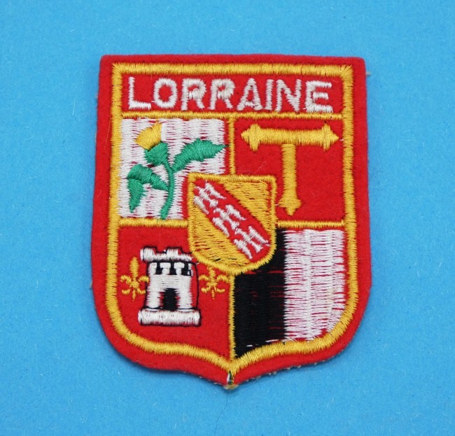 Ecusson brodé ville LORRAINE 