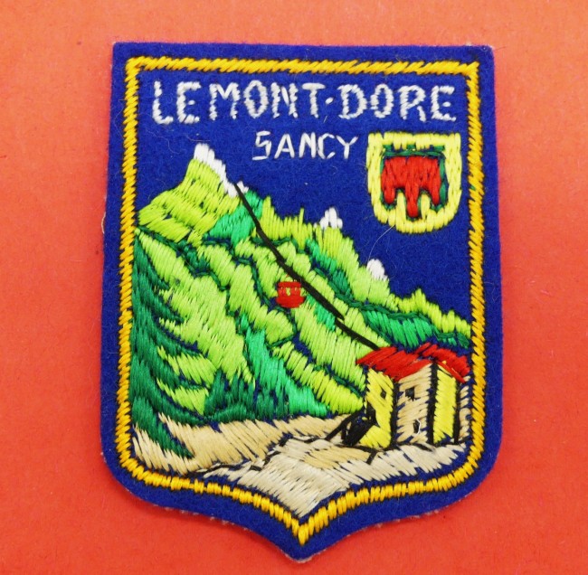 Ecusson brodé Le Mont - Doré - Sancy