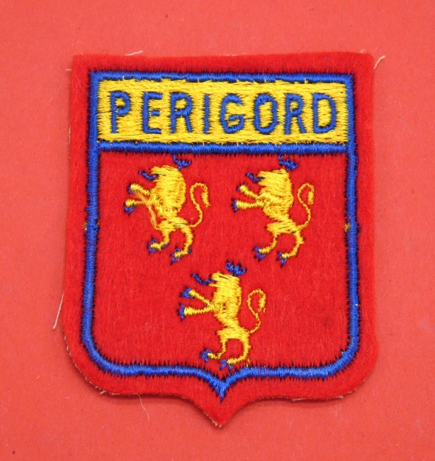 Ecusson brodé ville PERIGORD