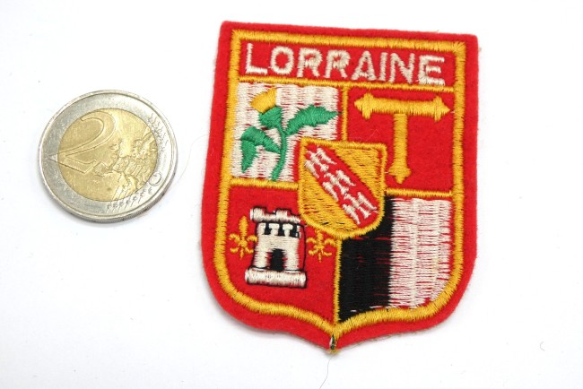 Ecusson brodé ville LORRAINE 