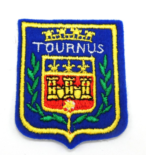 Ecusson brodé ville Tournus