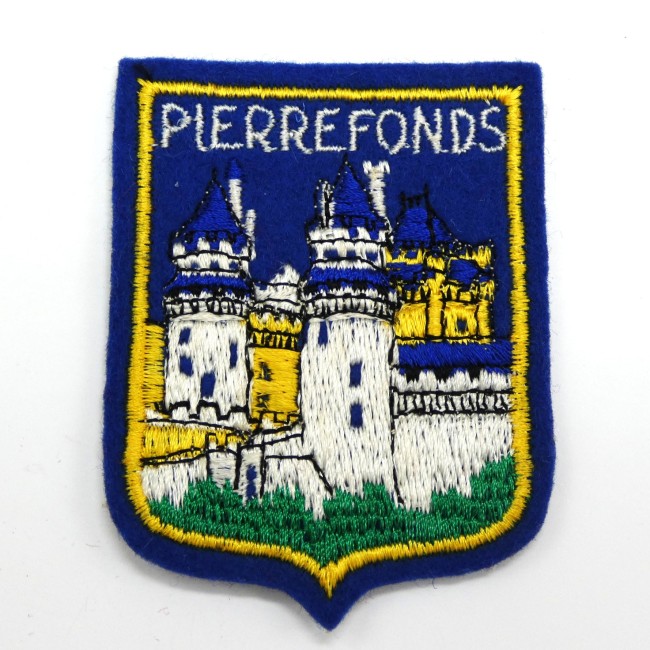 Ecusson brodé ville Pierrefonds