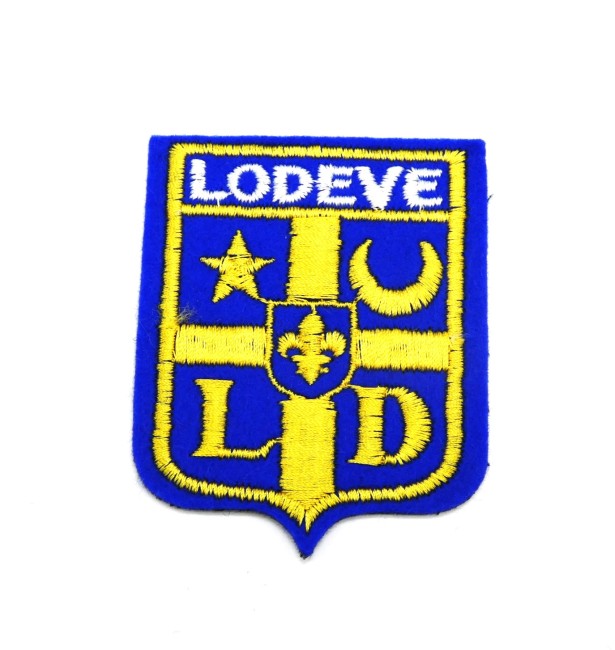 Ecusson brodé ville LODEVE