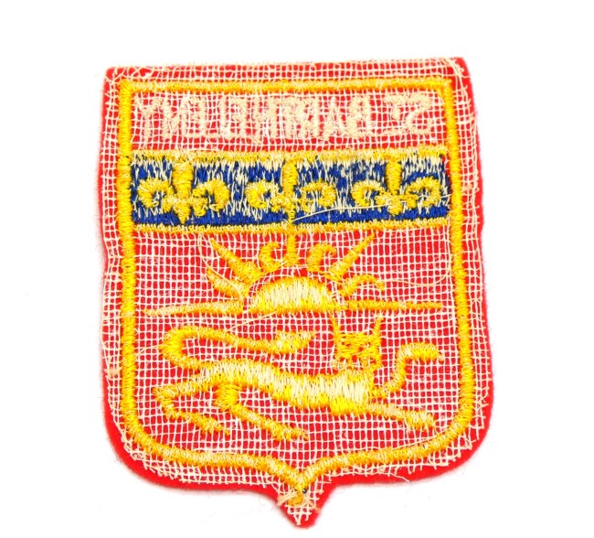 Ecusson brodé ville Saint Barthelemy 