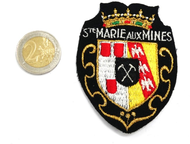 Ecusson brodé ville Ste MARIE AUX MINES 