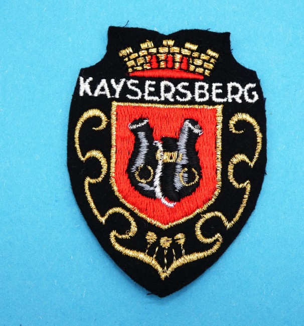 Ecusson  brodé ville KAYSERBERG