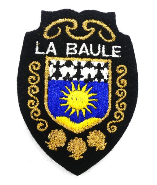 Ecusson brodé ville La Baule 