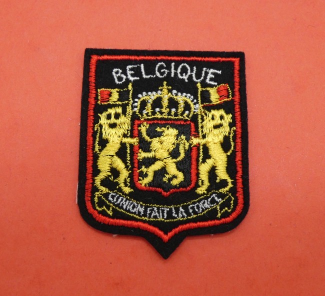 P1110744 Ecusson brodé pays Belgique
