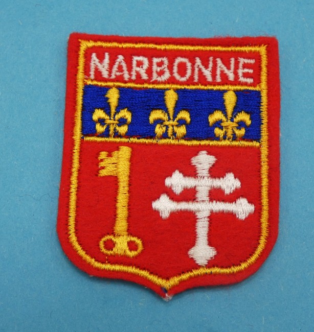 P1100008 Ecusson brodé ville Narbonne