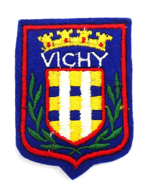 Ecusson brodé ville VICHY 