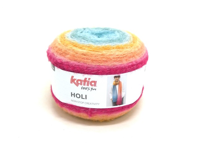 Une pelote 200 gr Fil à tricoetr KATIA HOLI C 505 