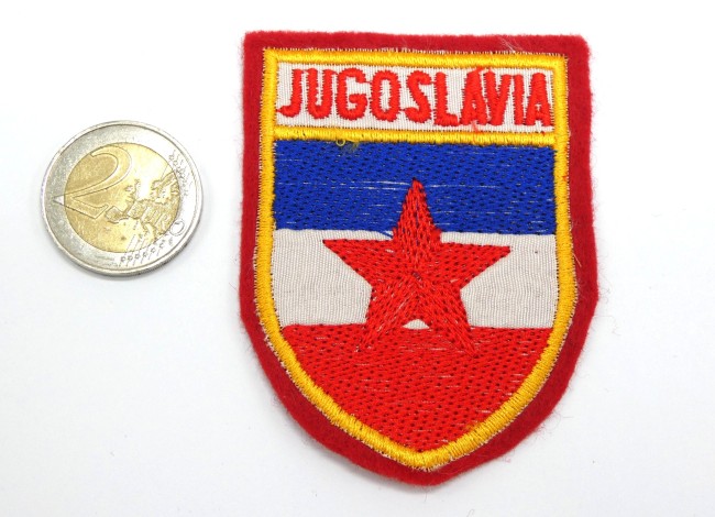 Ecusson brodé pays JUGOSLAVIA 