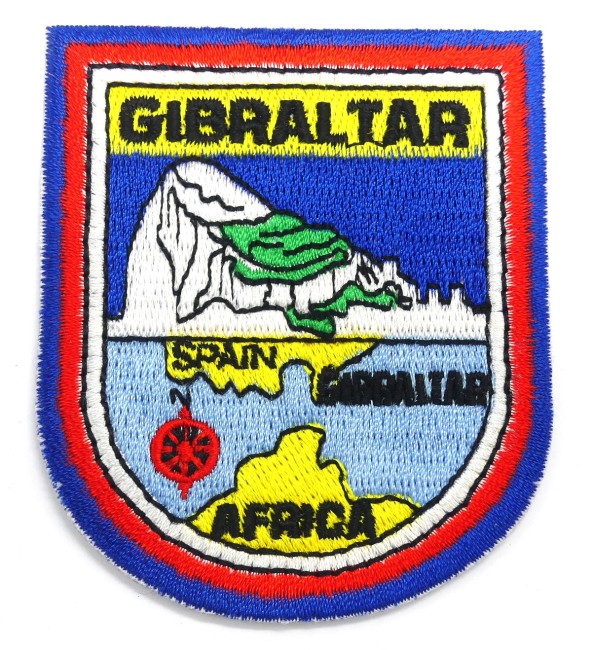 Patch écusson thermocollant Gibraltar 