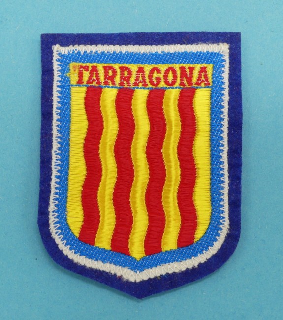 Ecusson brodé ville Tarragona à coudre 