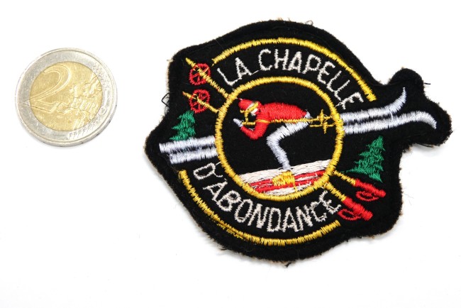 Ecusson brodé la Chapelle d ' Abondance 