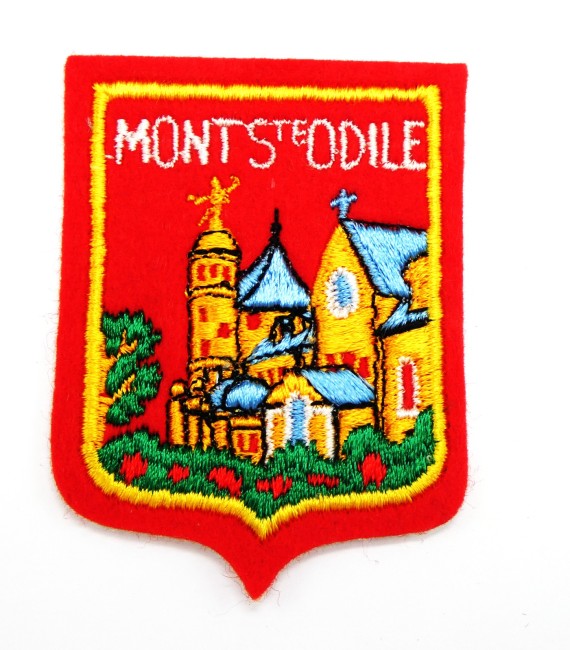 P1110176 Ecusson brodé Monts Ste Odile