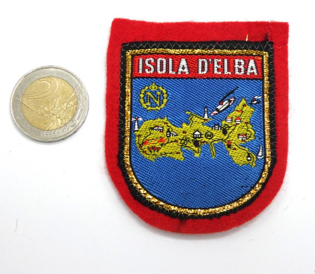 Ecusson brodé pays ISOLA D 'ELBA 