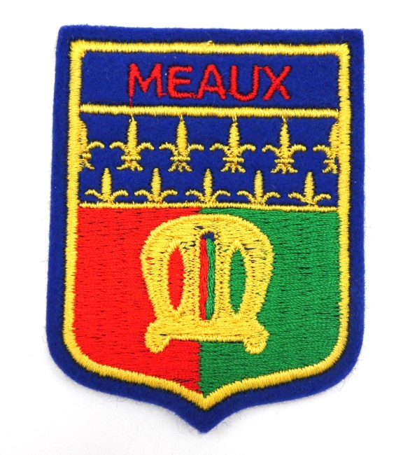 Ecusson brodé ville MEAUX