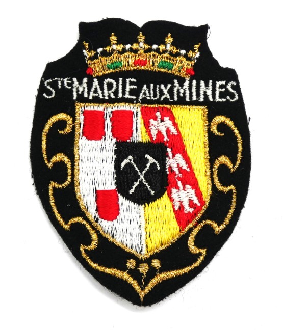 Ecusson brodé ville Ste MARIE AUX MINES 
