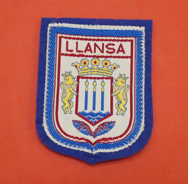  Ecusson brodé pays Ville LLANSA 