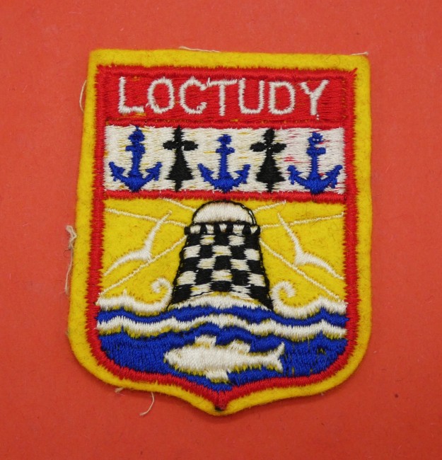 Ecusson brodé ville Loctudy