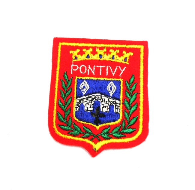 Ecusson brodé ville Pontivy