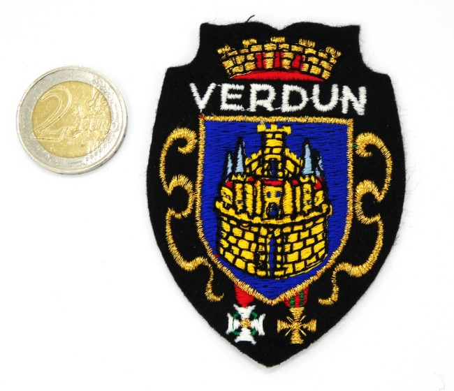 Ecusson brodé ville Verdun