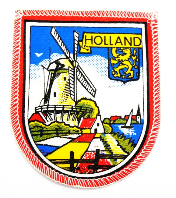 P1110363 Ecusson brodé pays HOLLAND