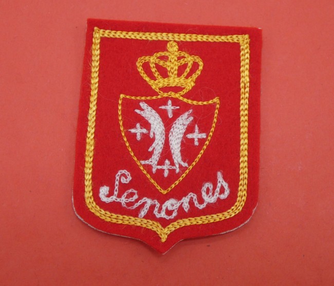 Ecusson brodé ville SENONES