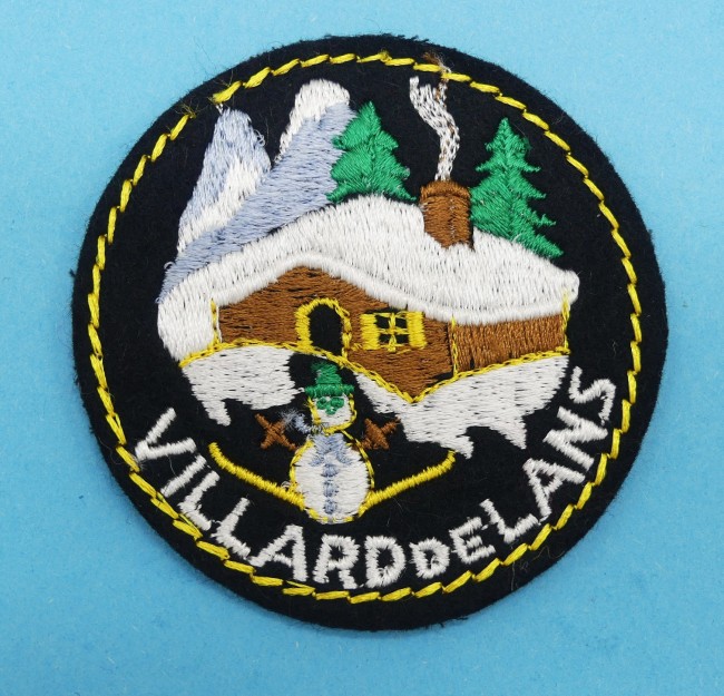 Ecusson brodé ville Villard de Lans
