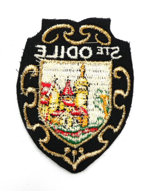 Ecusson meresse brodé ville Sainte Odile