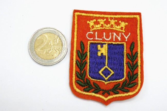 Ecusson brodé ville CLUNY