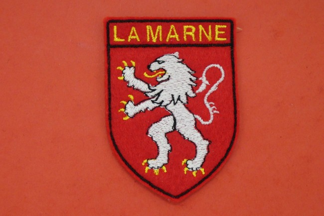 Ecusson brodé ville LA MARNE