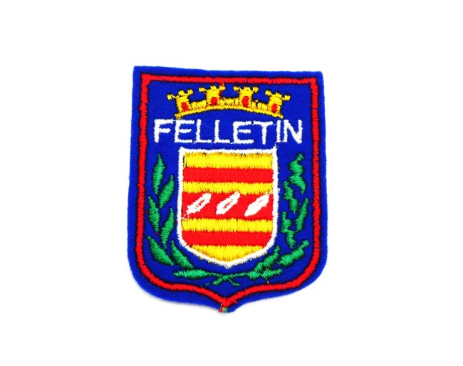 Ecusson brodé ville Felletin