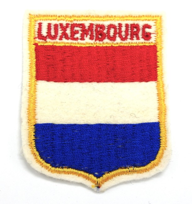 Ecusson brodé ville LUXEMBOURG 
