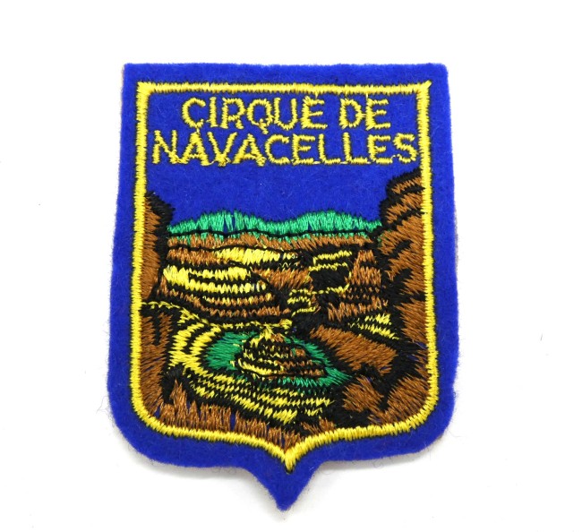 Ecusson brodé Cirque de Navacelles