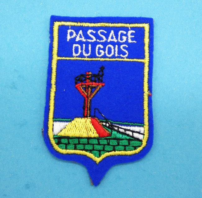 Ecusson brodé ville passage du Gois