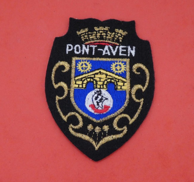 Ecusson brodé ville PONT - AVEN 