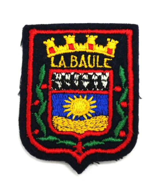 Ecusson brodé ville La Baule
