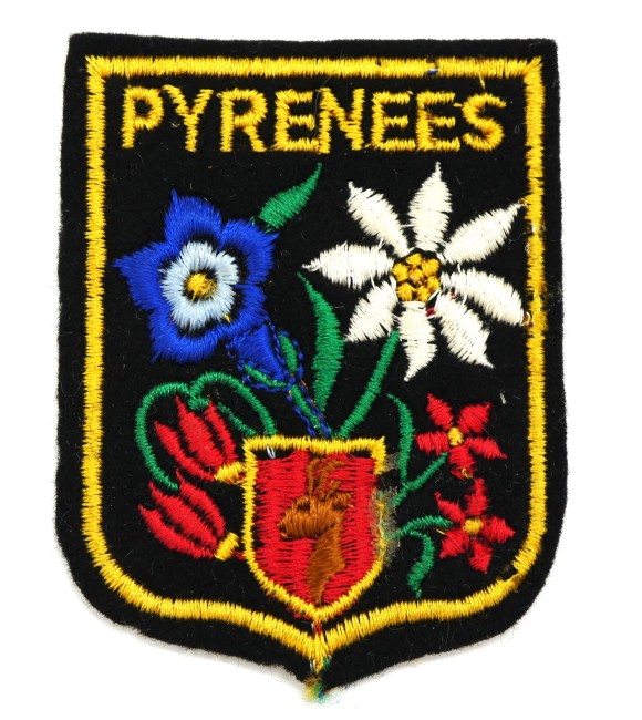 Ecusson brodé Pyrénées