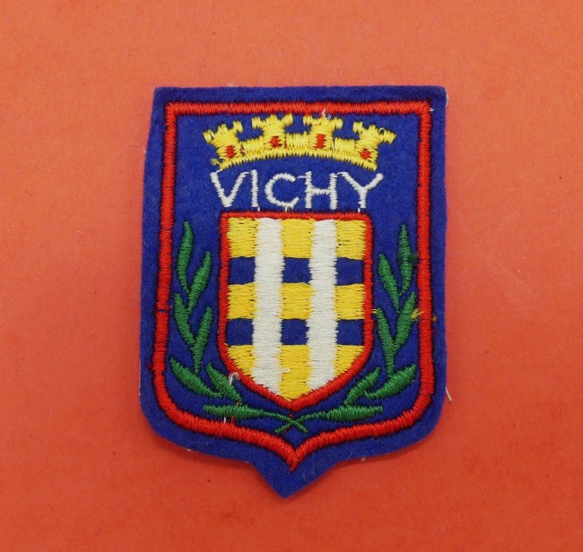Ecusson brodé ville VICHY 
