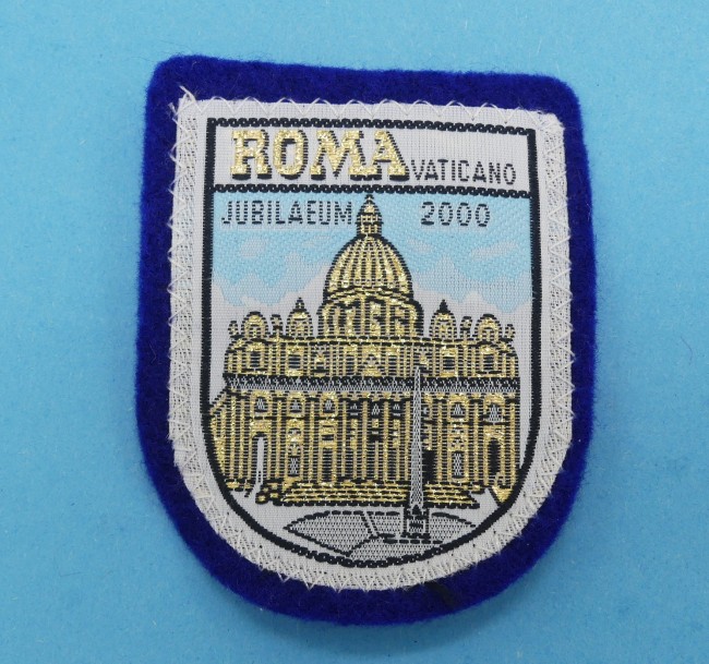 P1260122 Ecusson brodé ville ROMA