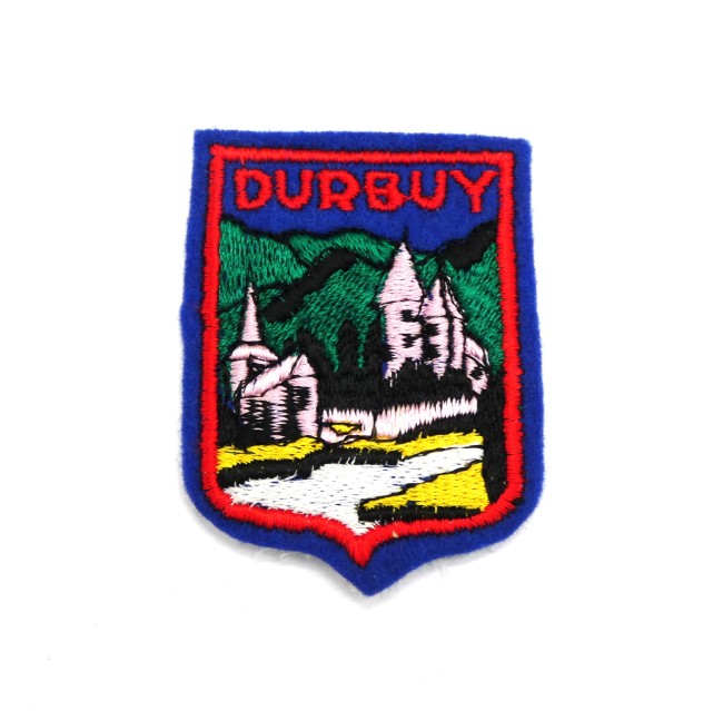 Ecusson brodé ville Durbuy 