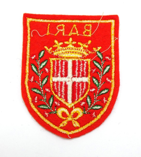  Ecusson brodé ville BARI 