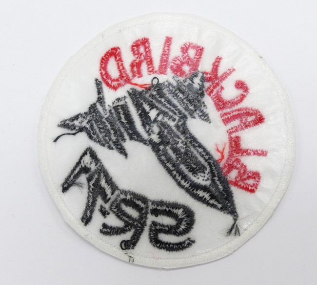 Patch écusson avion chasse Blackbird SR-71