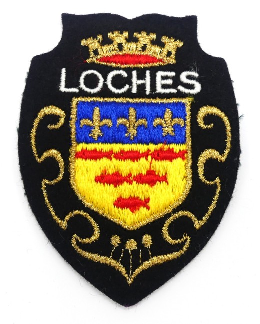 Ecusson meresse ville LOCHES 
