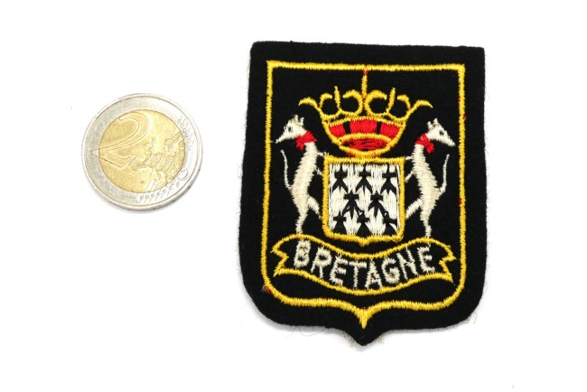 Ecusson feutrine brodé Bretagne
