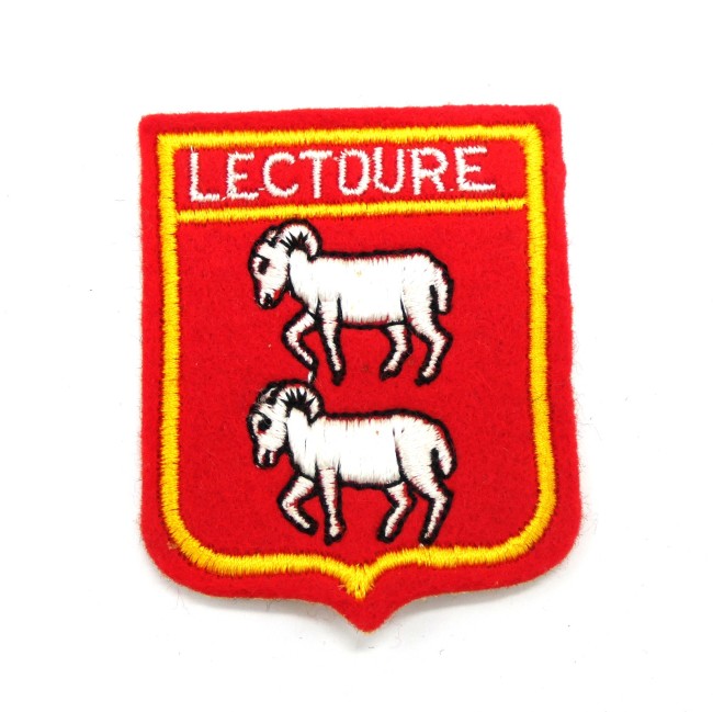 Ecusson brodé ville LECTOURE