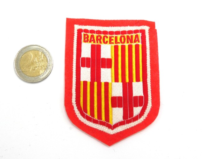 P1100924 Ecusson brodé pays ville BARCELONA