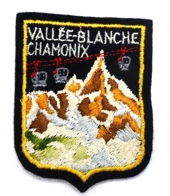 P1090205 Ecusson Chamonix Vallée Blanche